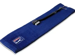 PGA Tour Cleaning Accessories|Towel & Club Brush Set