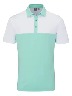 PING Clearance Clothing|Bodi Polo - Aruba Blue/White