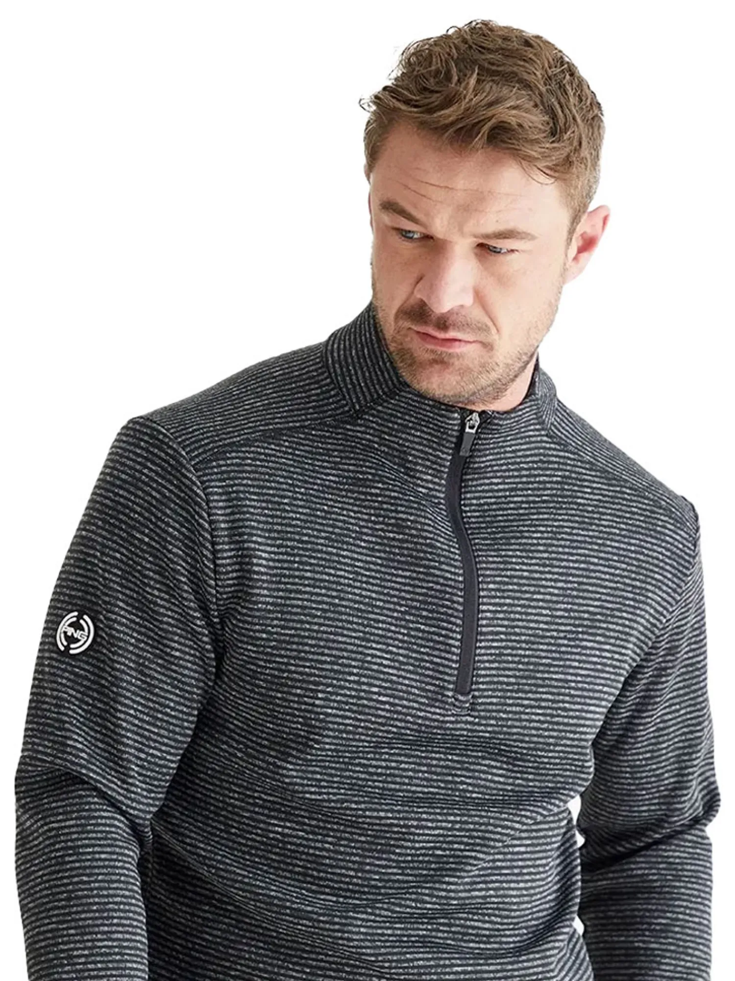 PING Jumpers|Bryon Midlayer - Black Multi