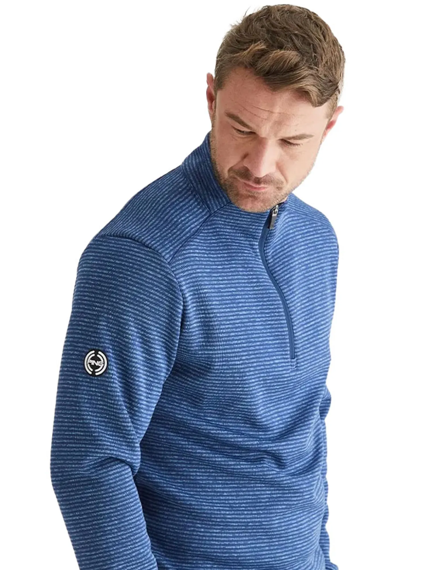 PING Jumpers|Bryon Midlayer - Navy Multi
