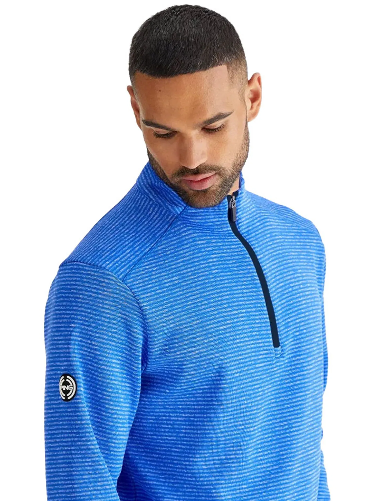 PING Jumpers|Bryon Midlayer - Ultra Blue Multi
