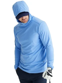 PING Jumpers|Ceb Hooded Fleece - Cornflower Blue