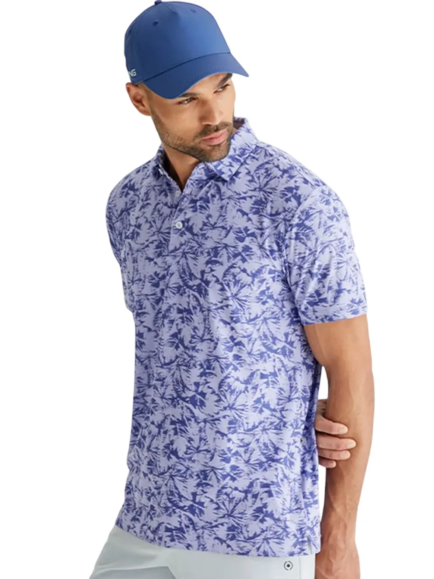 PING Shirts|Diego Polo - Purple Ash Multi