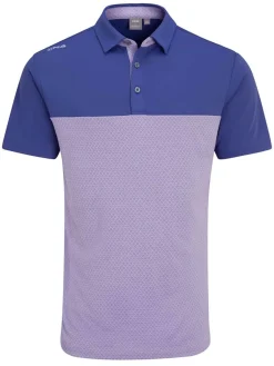 PING Shirts|Hall Polo - Twilight/Purple Ash