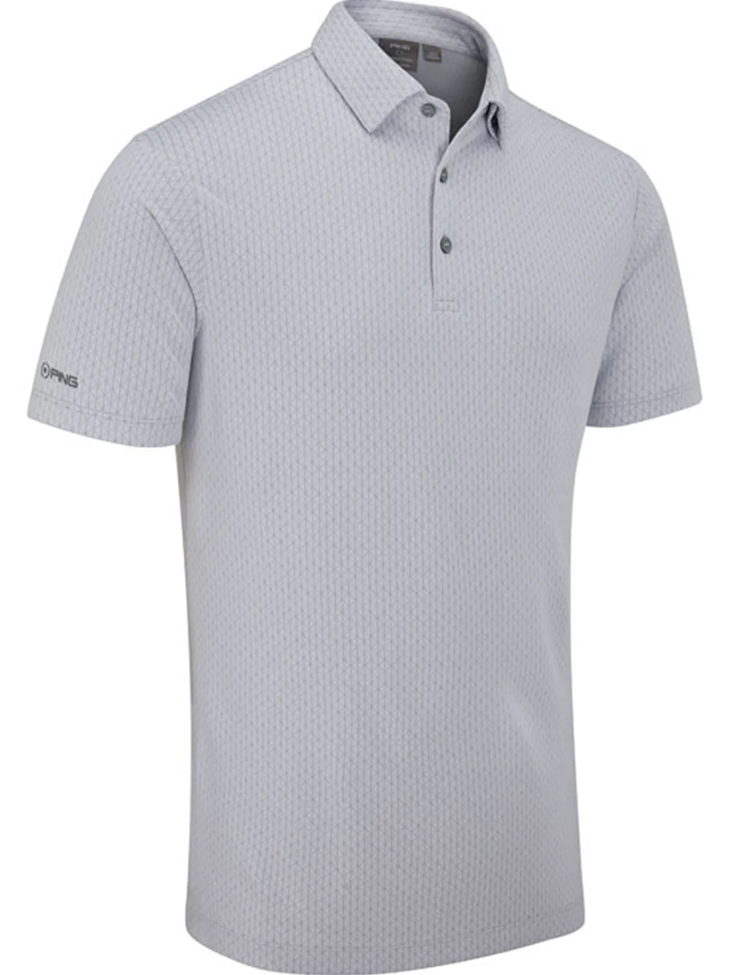 PING Shirts|Hershel Polo - Silver Multi
