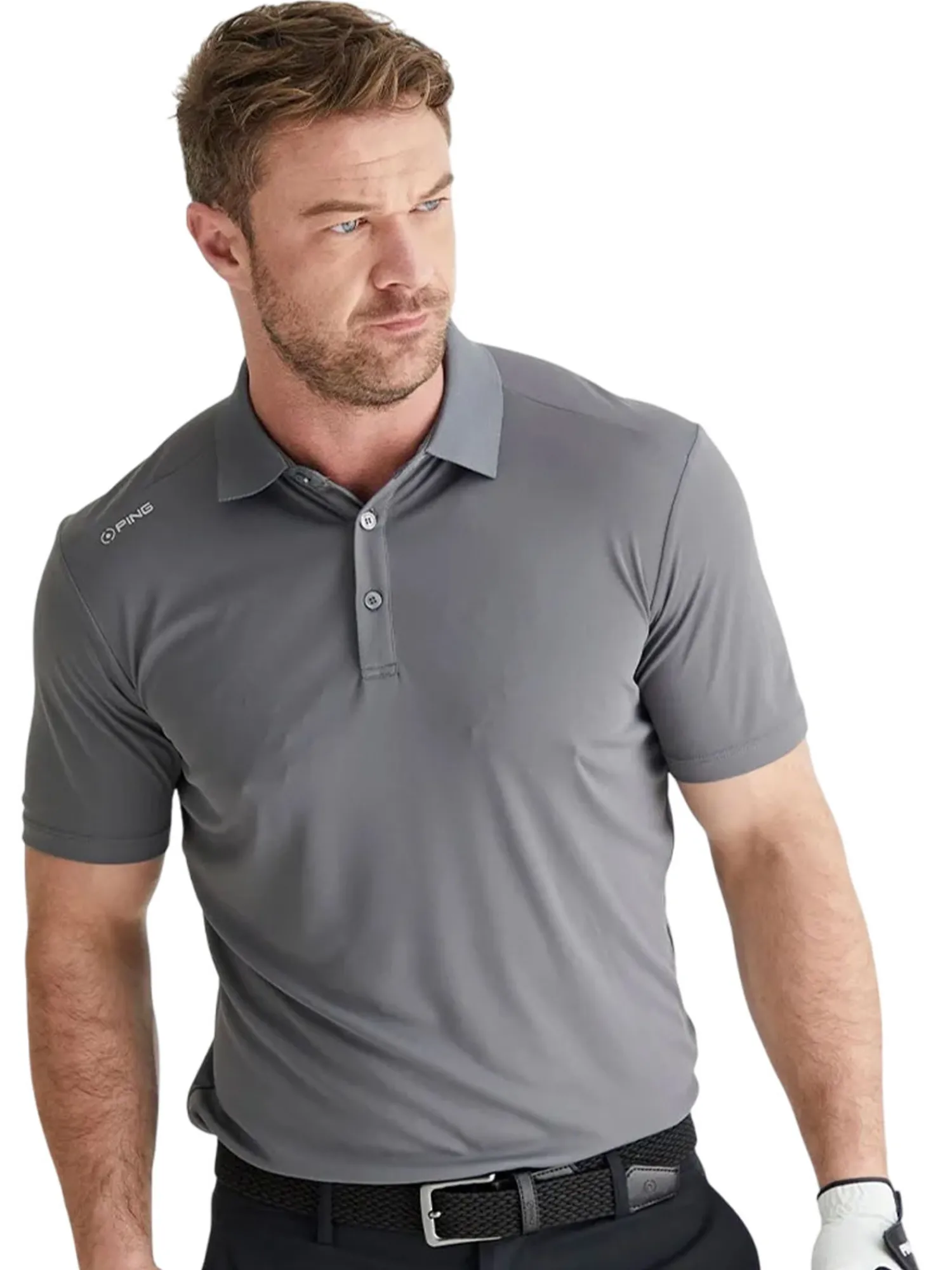 PING Shirts|Lindum Tailored Fit Polo - Rock