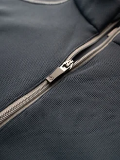 PING Jumpers|Ramsey 1/2 Zip Ribbed Fleece - Navy