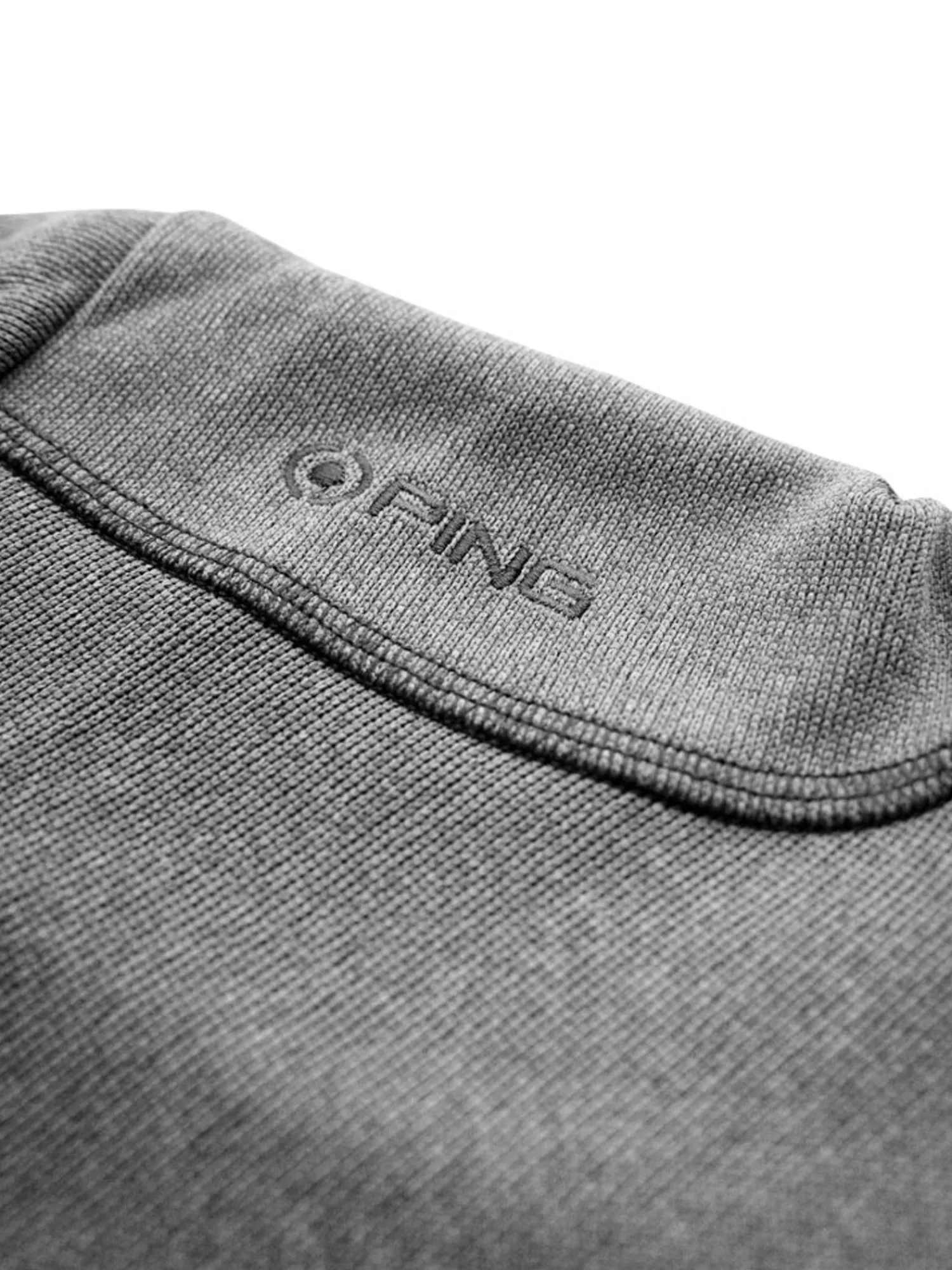 PING Jumpers|Ramsey 1/2 Zip Ribbed Fleece - Ash Marl