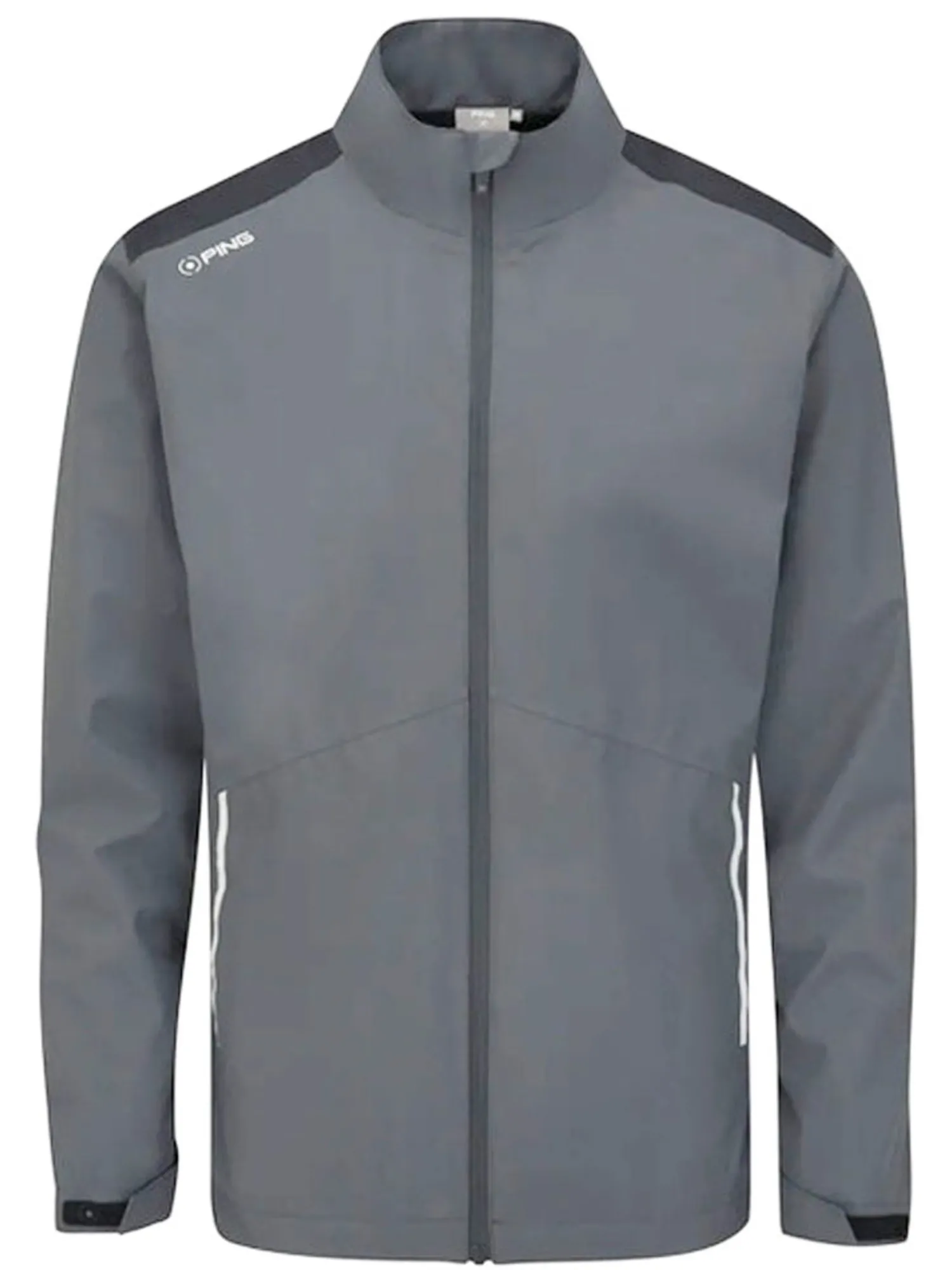 PING Wind & Rain Wear|SensorDry S2 Waterproof Jacket - Asphalt/Black