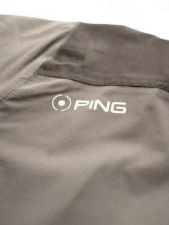 PING Wind & Rain Wear|SensorDry S2 Waterproof Jacket - Asphalt/Black