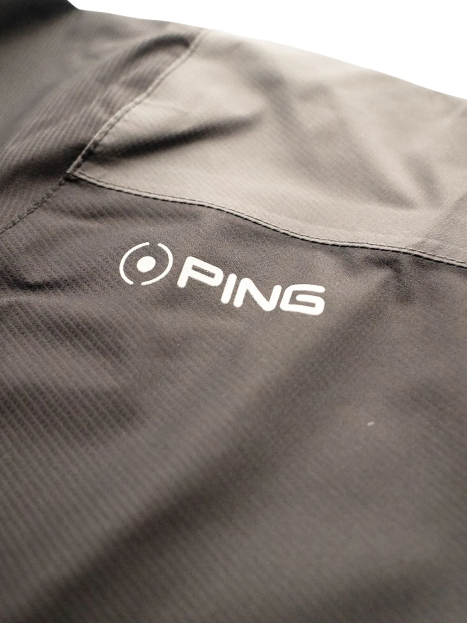 PING Wind & Rain Wear|SensorDry S2 Waterproof Jacket - Black/Asphalt