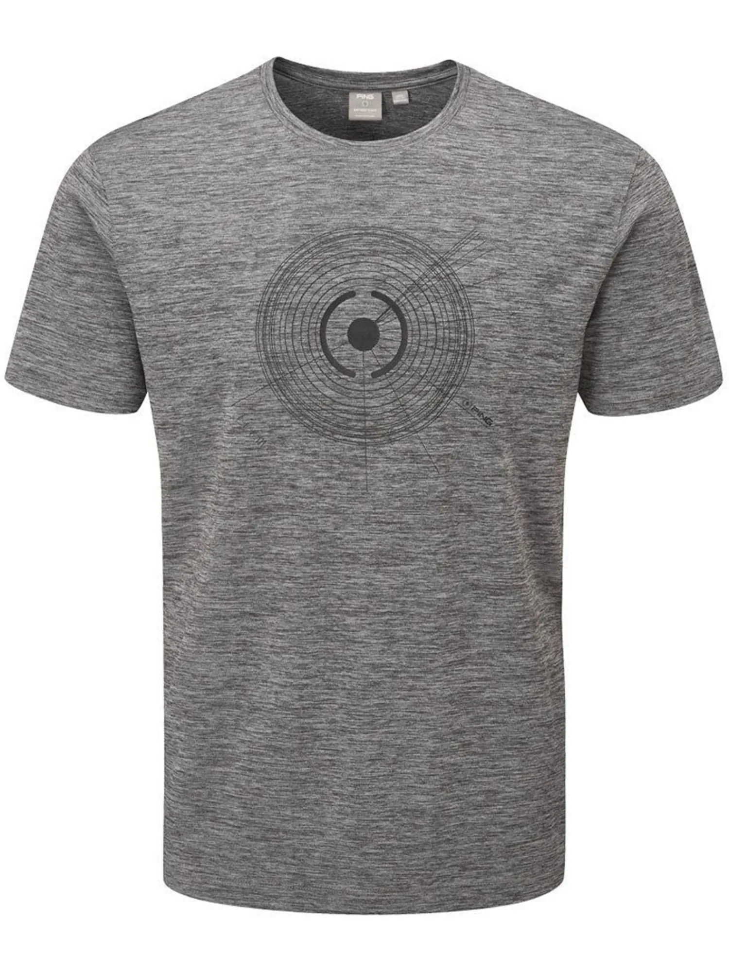 PING Clearance Clothing|Swing Tee - Charcoal Marl