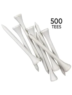 Pride Golf Tee Tees|Pride 2.75" Golf Tees 500 Pack - White