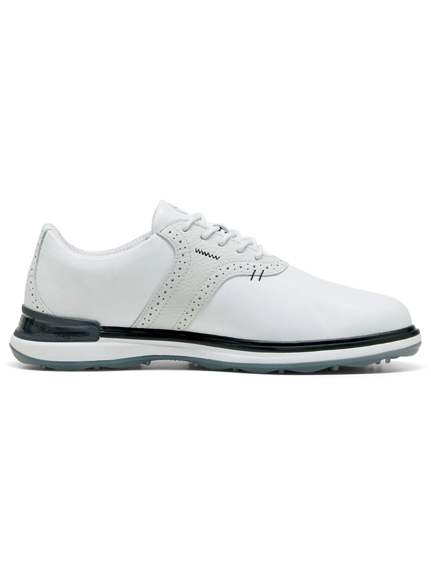 Puma Mens Golf Shoes|Avant Golf Shoes - White/Ash Grey/ Black