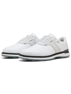 Puma Mens Golf Shoes|Avant Golf Shoes - White/Ash Grey/ Black