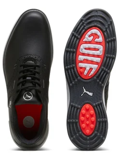 Puma Mens Golf Shoes|Avant Golf Shoes - Black/ Black