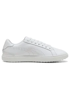 Puma Mens Golf Shoes|Classic G Golf Shoes - White/ White