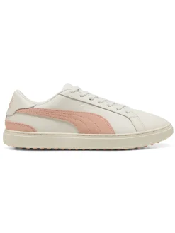Puma Mens Golf Shoes|Classic G Peaches Golf Shoes - Warm White/Tropical Peach