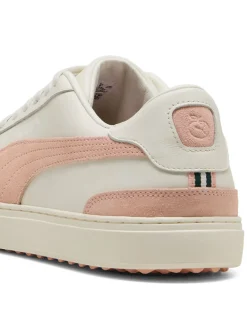Puma Mens Golf Shoes|Classic G Peaches Golf Shoes - Warm White/Tropical Peach