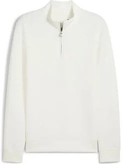 Puma Jumpers|CLOUDSPUN Fleece 1/4 Zip - Warm White