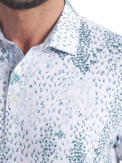 Puma Shirts|CLOUDSPUN Garden Golf Polo - White Glow