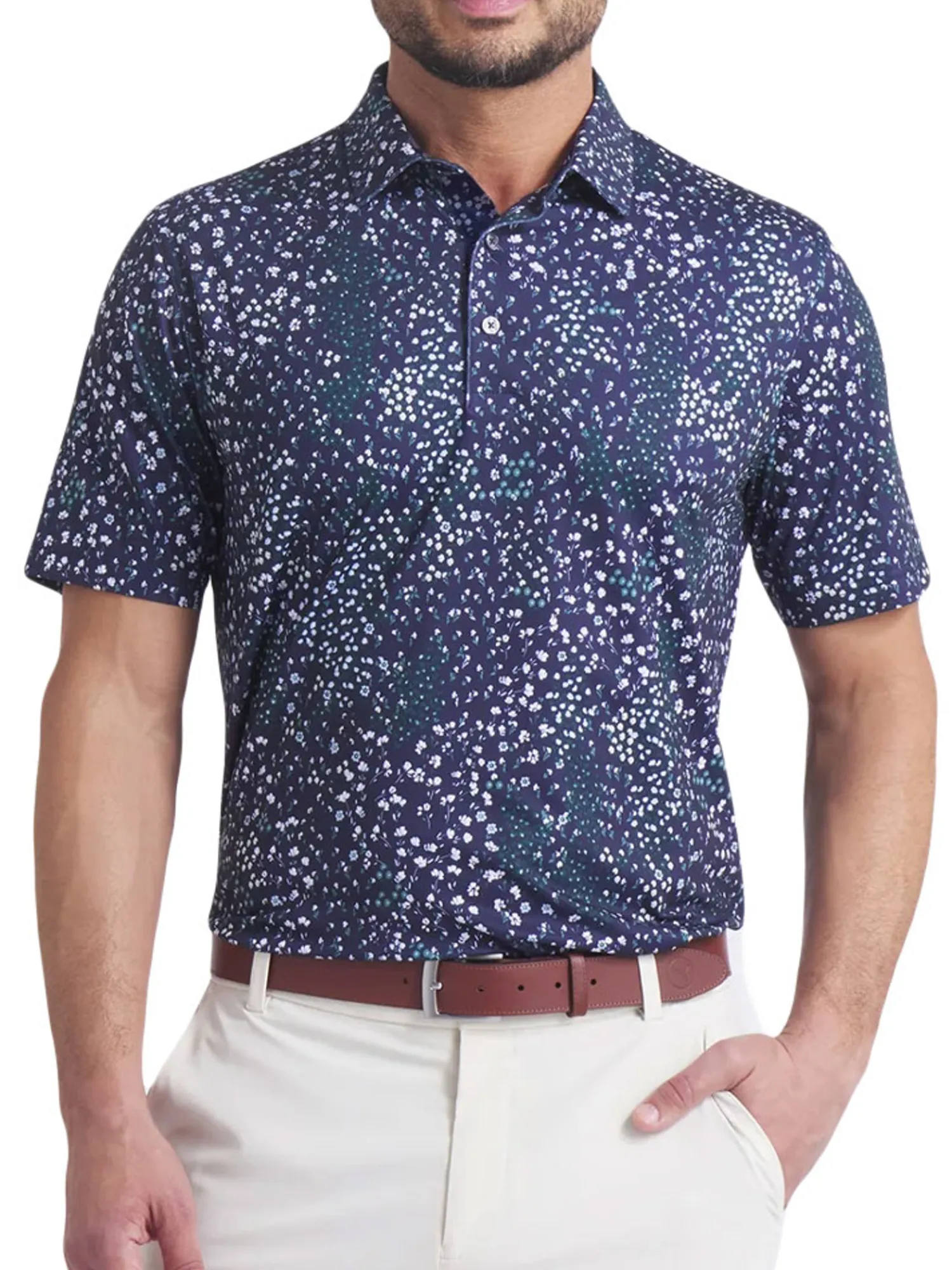 Puma Shirts|CLOUDSPUN Garden Golf Polo - Deep Navy