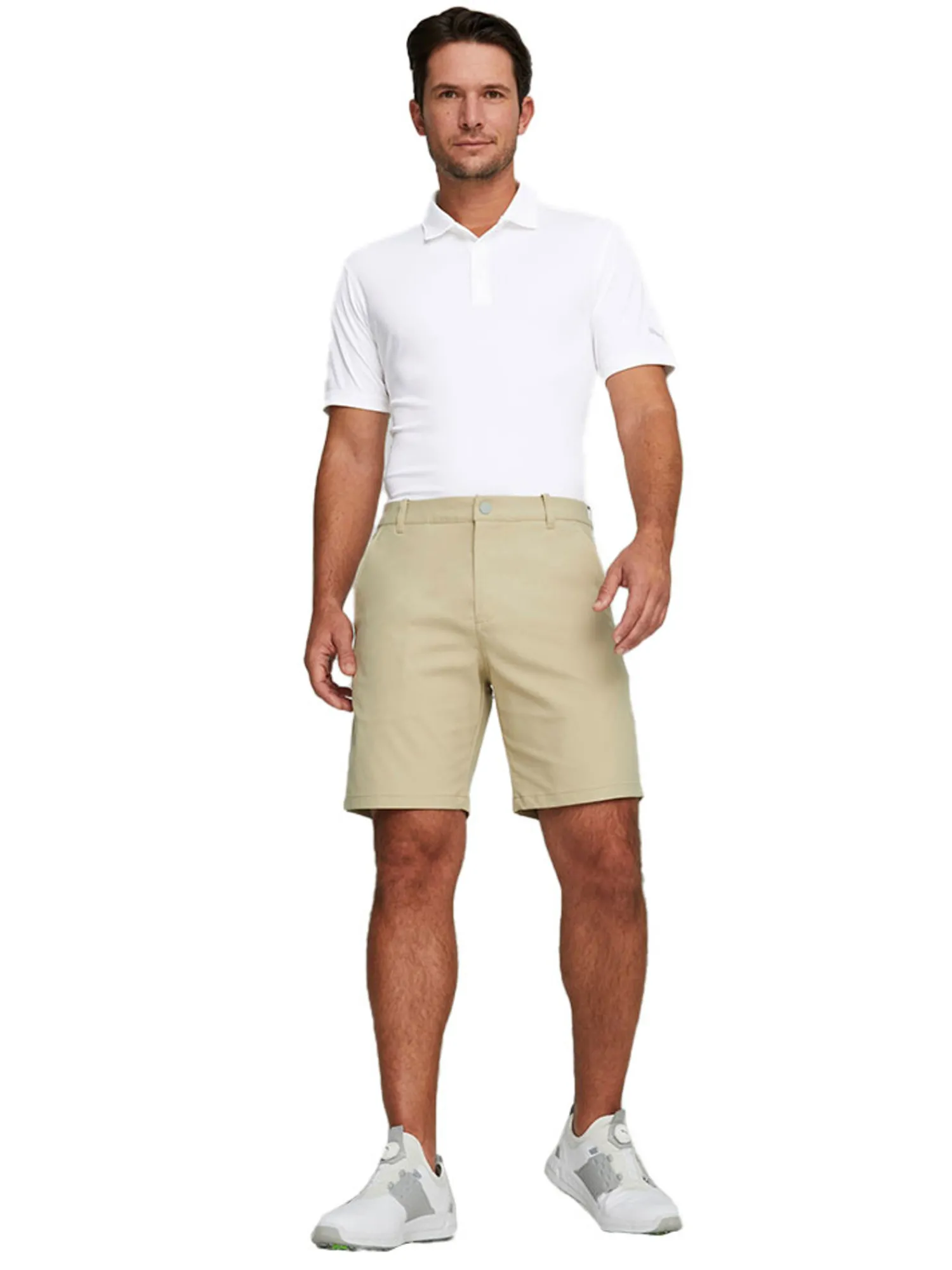 Puma Shorts|Dealer 8-Inch Golf Shorts - Alabaster