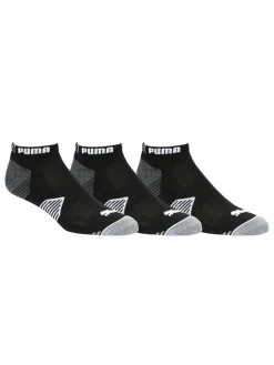 Puma Clearance Clothing|Essential Low Cut 3 Pair Pack Socks