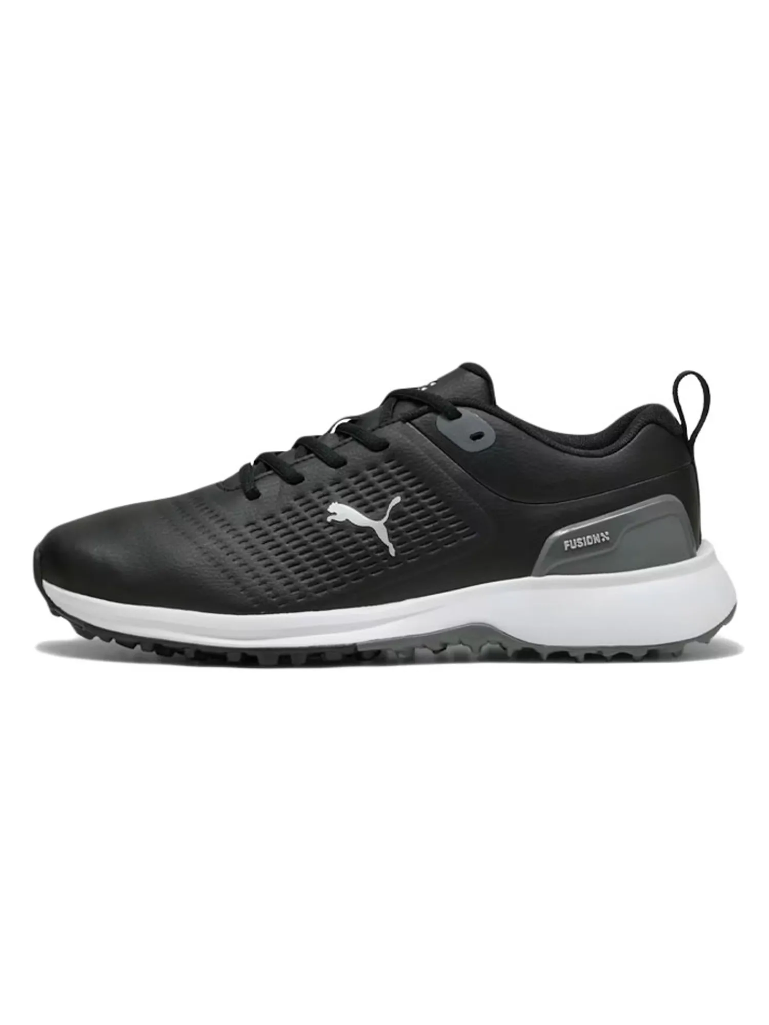 Puma Clearance Shoes|FUSION Plus Spikeless Golf Shoes - Black/ White