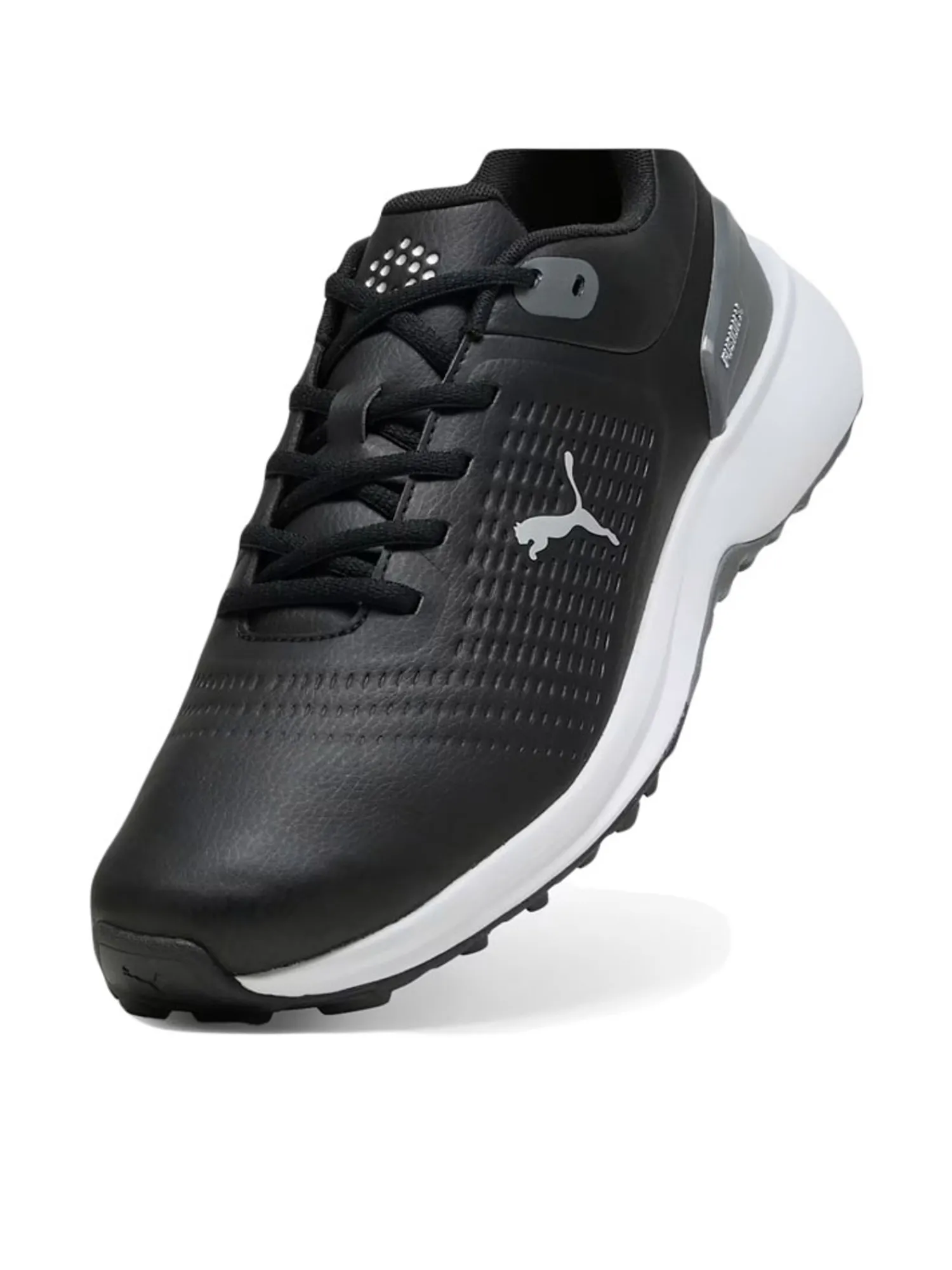 Puma Clearance Shoes|FUSION Plus Spikeless Golf Shoes - Black/ White