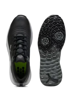 Puma Clearance Shoes|FUSION Plus Spikeless Golf Shoes - Black/ White