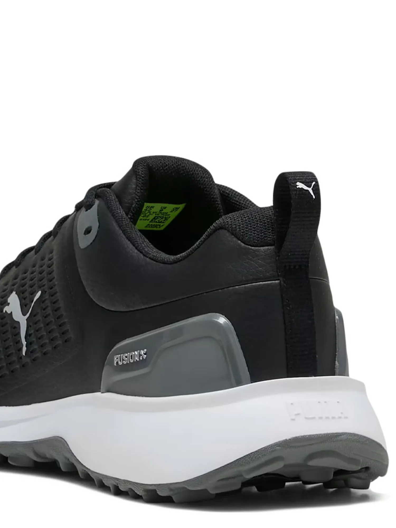 Puma Clearance Shoes|FUSION Plus Spikeless Golf Shoes - Black/ White