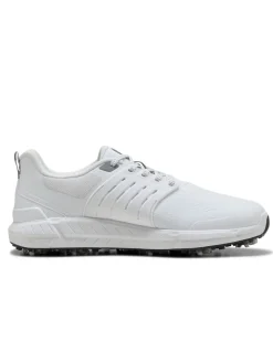 Puma Mens Golf Shoes|IGNITE Elevate 2 Tour Golf Shoes - White/ Black