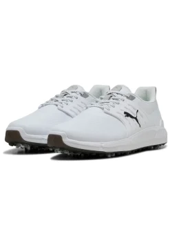 Puma Mens Golf Shoes|IGNITE Elevate 2 Tour Golf Shoes - White/ Black