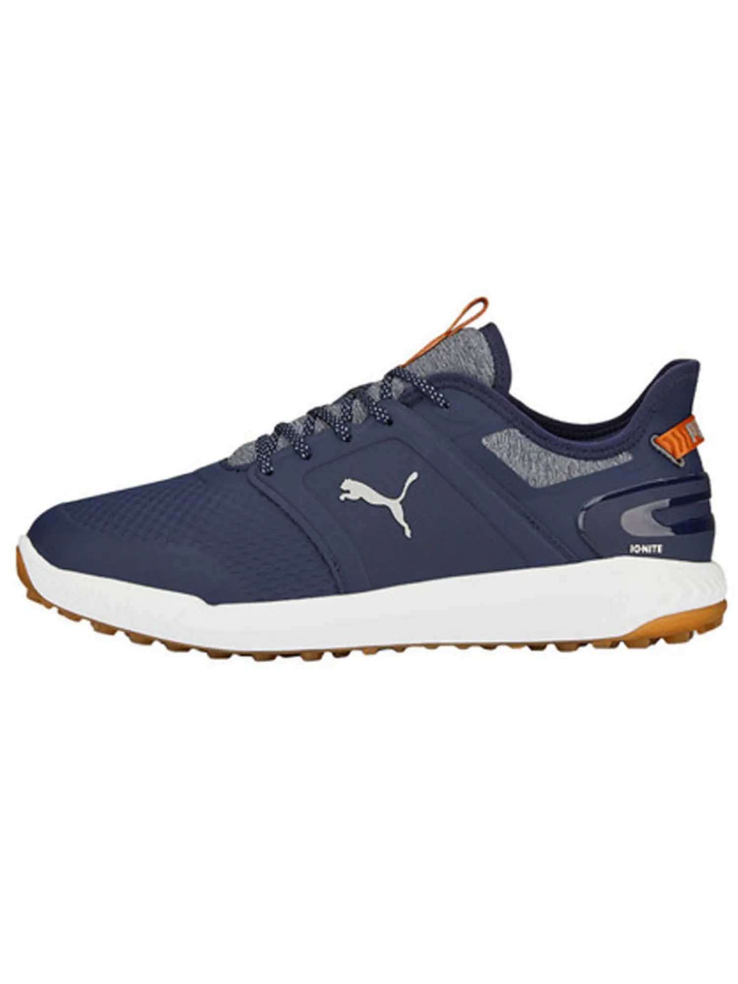 Puma Clearance Shoes|IGNITE Elevate Wide Golf Shoes - Navy/ Silver