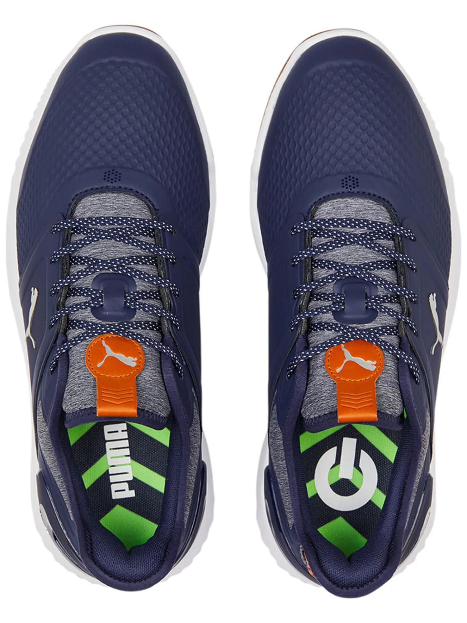 Puma Clearance Shoes|IGNITE Elevate Wide Golf Shoes - Navy/ Silver