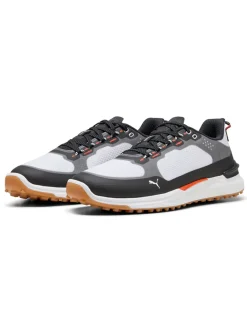 Puma Mens Golf Shoes|IGNITE Elevate X Spikeless Golf Shoes - White/ Black