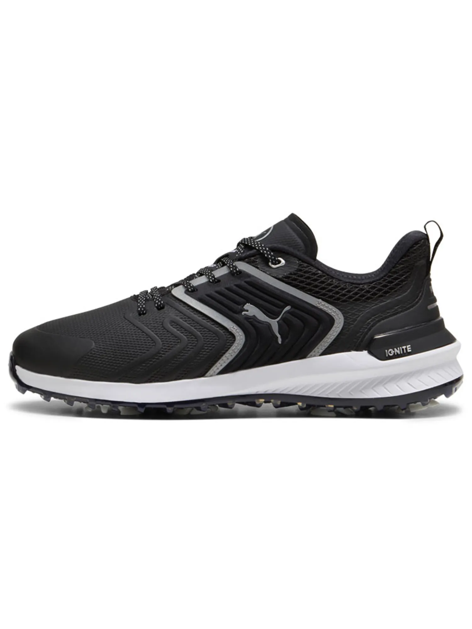 Puma Clearance Shoes|IGNITE Innovate Wide Golf Shoes - Black/ White