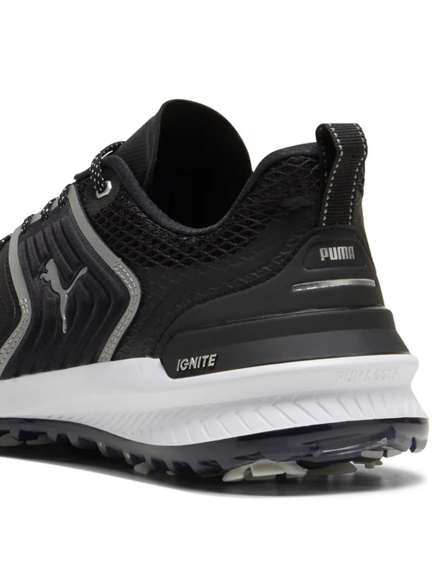 Puma Clearance Shoes|IGNITE Innovate Wide Golf Shoes - Black/ White