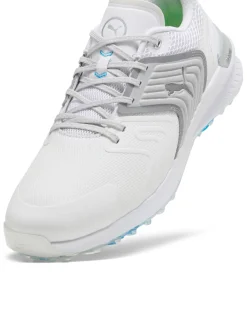 Puma Clearance Shoes|IGNITE Innovate Wide Golf Shoes - White/Cool Light Grey