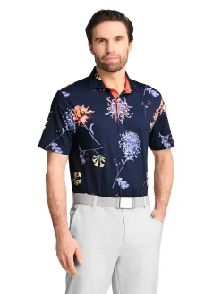 Puma Shirts|MATTR Dahlia Polo - Deep Navy/Blue Horizon