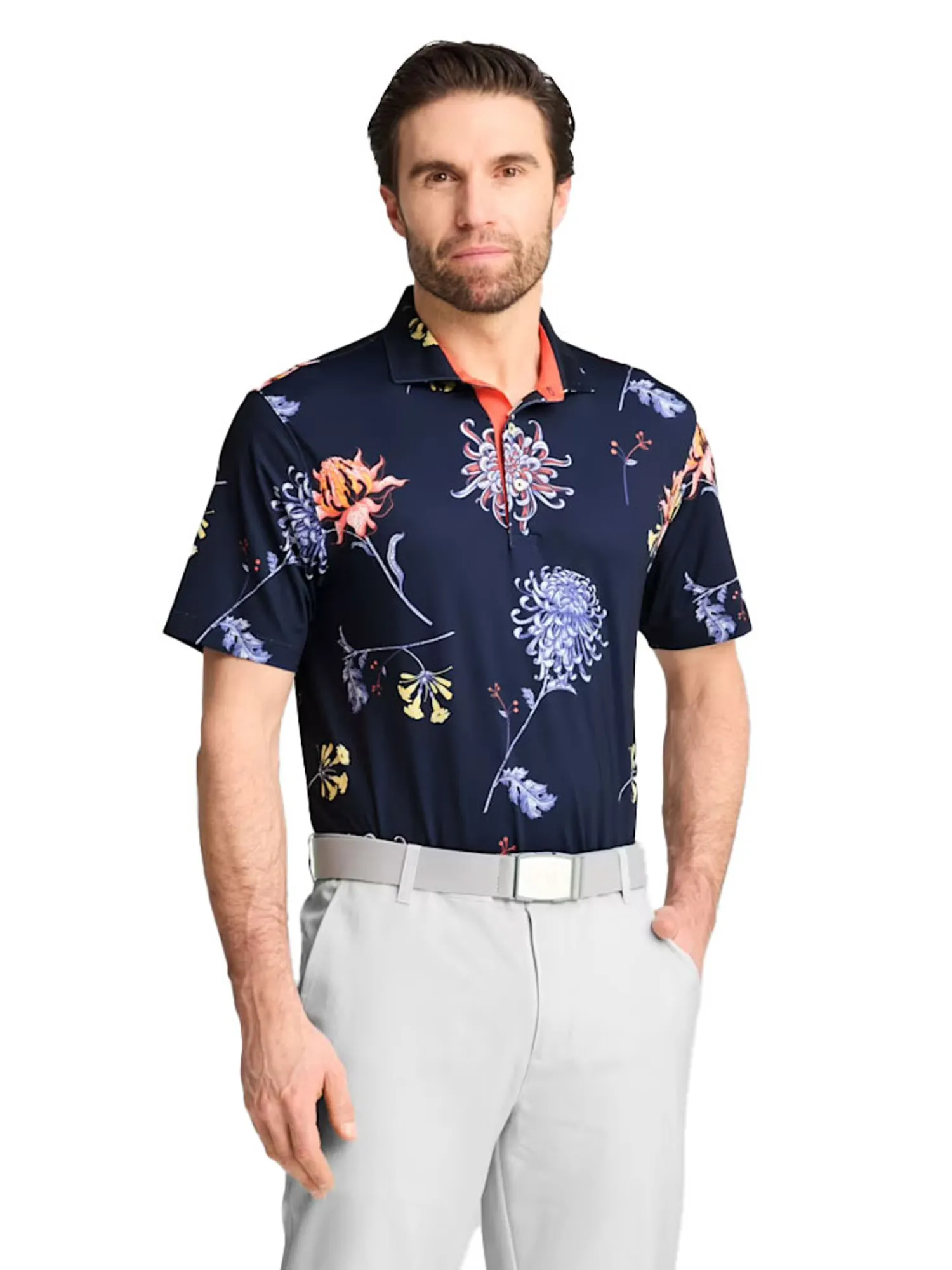 Puma Shirts|MATTR Dahlia Polo - Deep Navy/Blue Horizon
