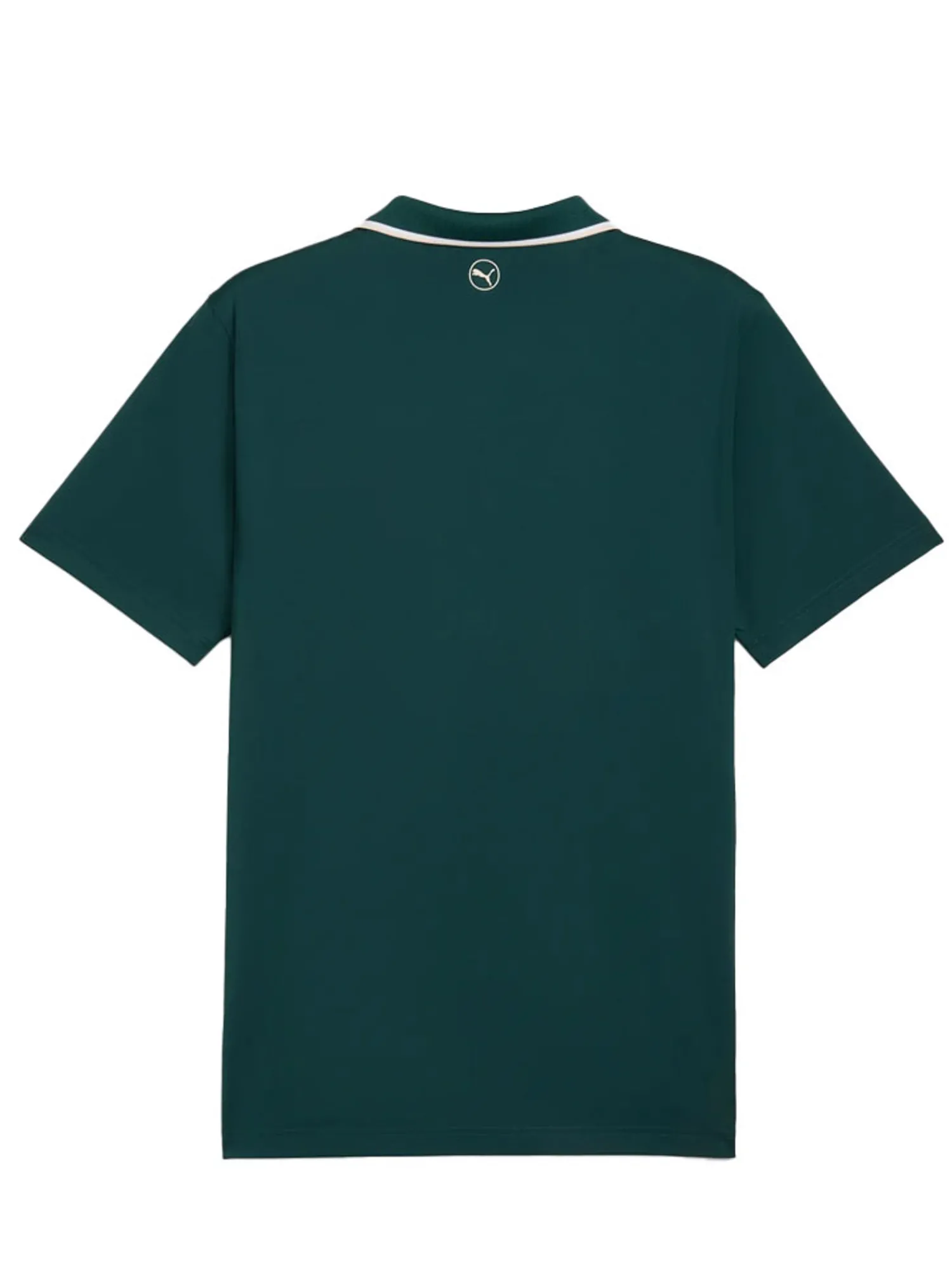 Puma Shirts|MATTR Elevated Solid Polo - Green Terrain/Haute Tropic