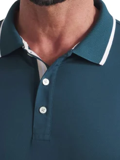 Puma Shirts|MATTR Elevated Solid Polo - Green Terrain/Haute Tropic