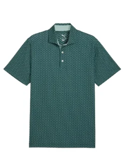 Puma Shirts|MATTR Lotus Golf Polo - Green Terrain/Light Moss
