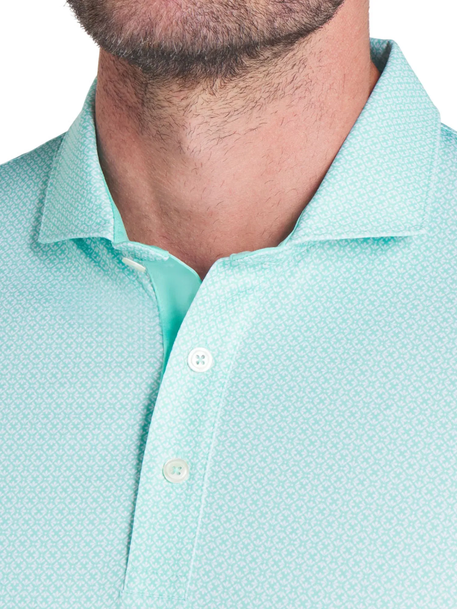 Puma Shirts|MATTR Tile Polo - Aquatic/White Glow
