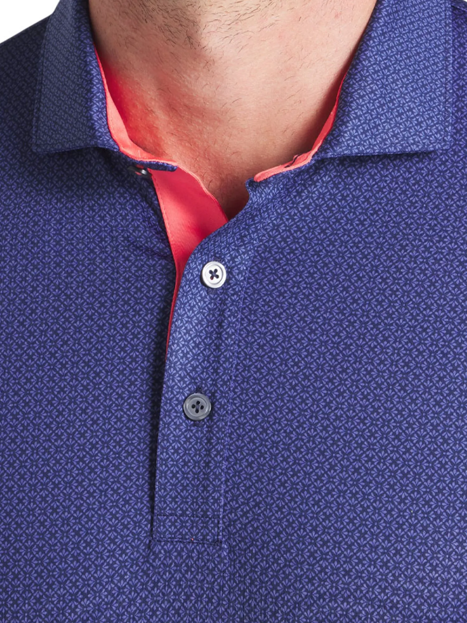 Puma Shirts|MATTR Tile Polo - Blue Crystal/Deep Navy