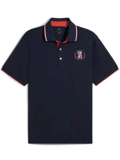 Puma Shirts|Modalon Queen City Polo - Deep Navy/White Glow