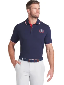 Puma Shirts|Modalon Queen City Polo - Deep Navy/White Glow