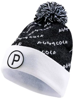 Puma Beanies & Mitts|P Removable Pom Beanie